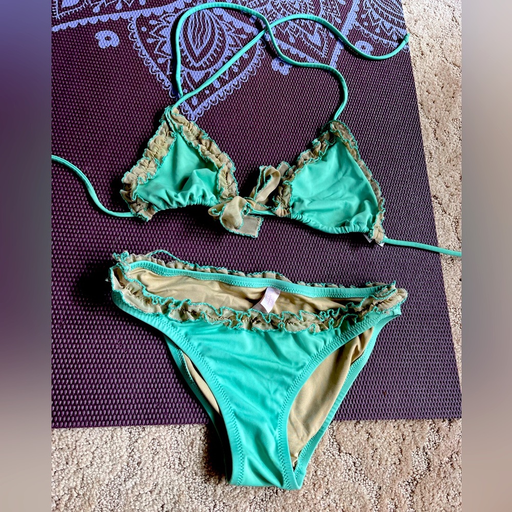 Swim suit From Victoria secret. Sexy mermaid edition! Unworn no tags. Xs